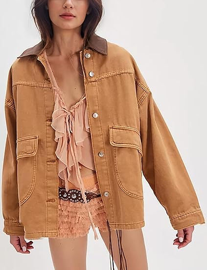 Women's Oversized Denim Jacket